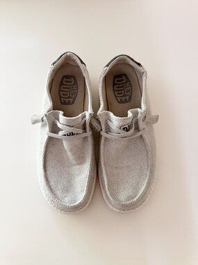 Hey Dude Wendy Woven Slipons • Size 8